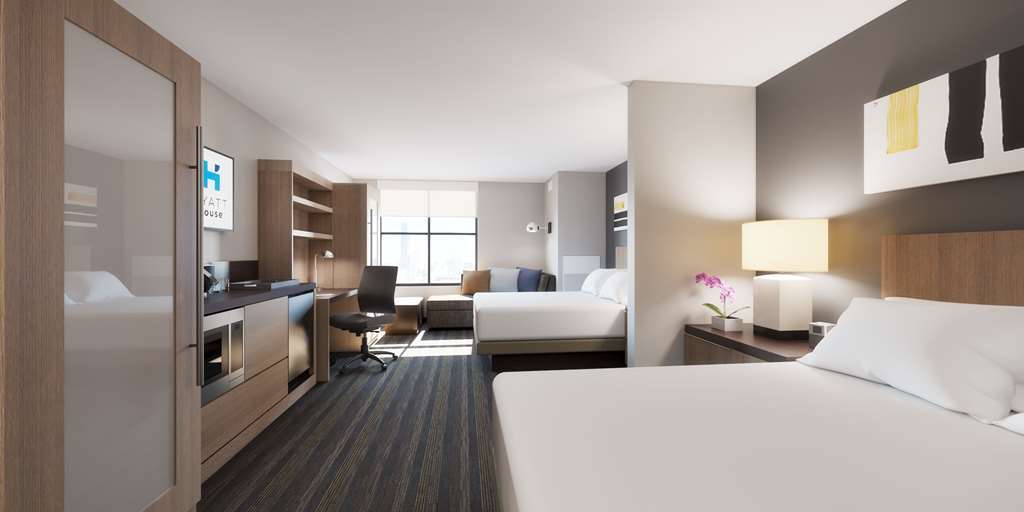 Hyatt House Chicago West Loop-Fulton Market Oda fotoğraf